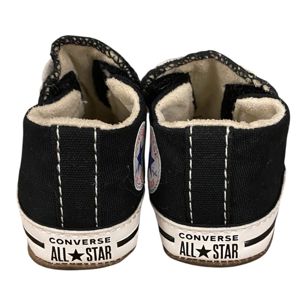 Converse All Star Black and White Sneakers Size 1 - Picture 2 of 10